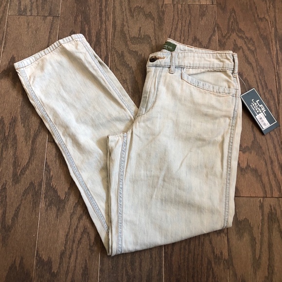 Lauren Ralph Lauren Relaxed Straight Leg Jeans